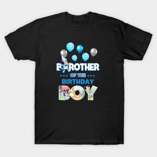 Bluey and Bingo happy birthday boy T-Shirt